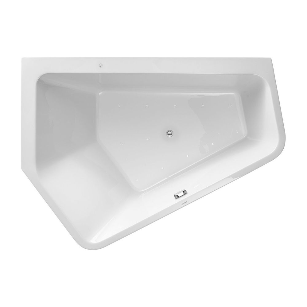 Duravit Paiova Whirlwanne 5 Fünfeck Einbau Ecke L 1400x1900x460mm Air-System 2... DURAVIT-760392000AS0000 4053424453750 (Abb. 1)