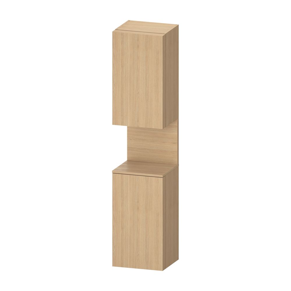Duravit Qatego Hochschrank Dekor 360x400x1760mm Natur Eiche Matt, 2 Türen L, G... DURAVIT-QA1346L30300000 4067116206432 (Abb. 2)