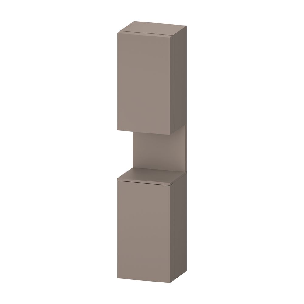 Duravit Qatego Hochschrank Dekor 360x400x1760mm Basalt Matt, 2 Türen L, Griffl... DURAVIT-QA1346L43430000 4067116206395 (Abb. 2)