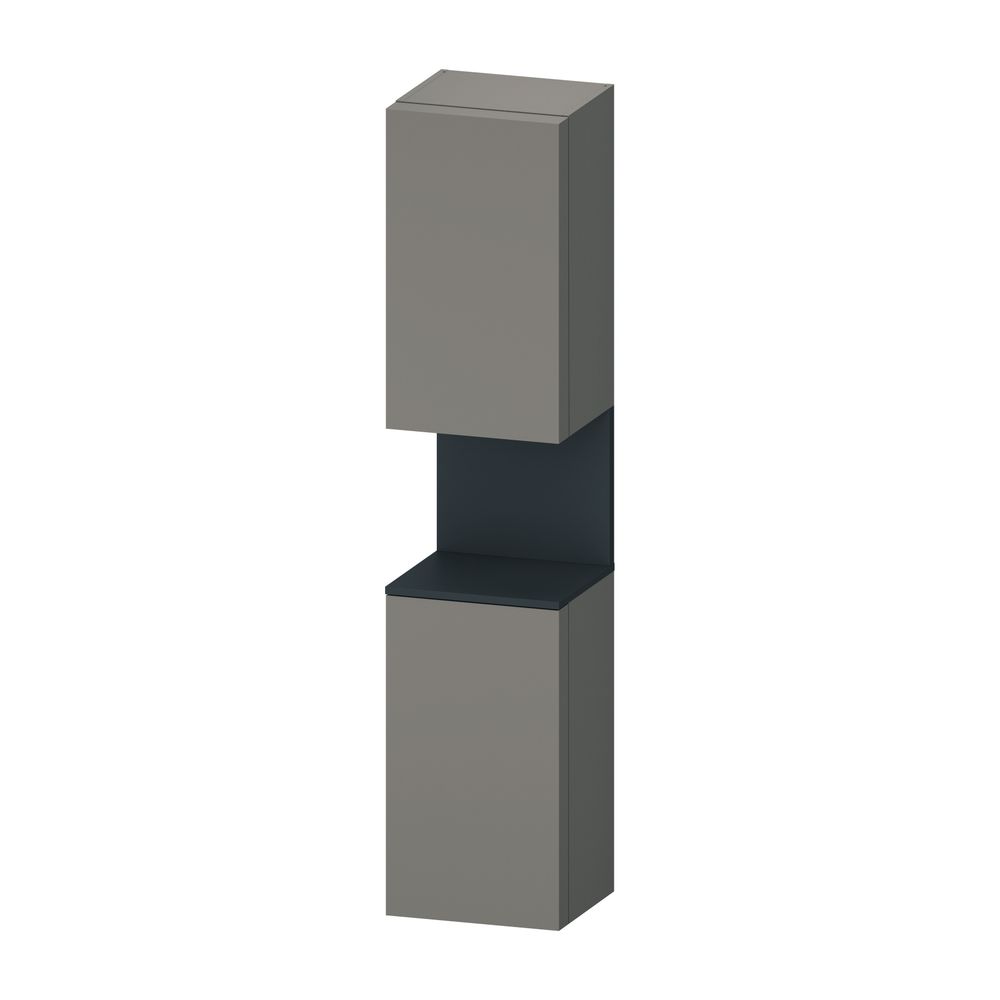 Duravit Qatego Hochschrank Dekor 360x400x1760mm Basalt Matt/Graphit Matt, 2 Tü... DURAVIT-QA1346R49430000 4067116208993 (Abb. 2)