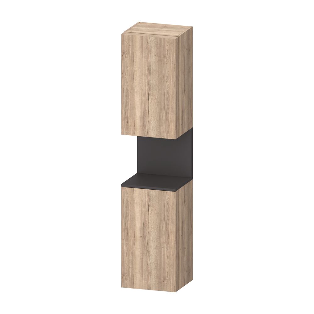 Duravit Qatego Hochschrank Dekor 360x400x1760mm Eiche Marmoriert Matt/Graphit ... DURAVIT-QA1346L49550000 4067116207729 (Abb. 2)