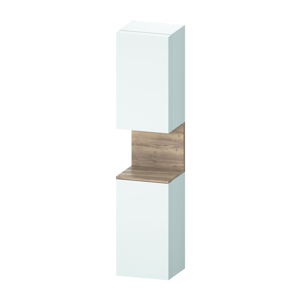 Duravit Qatego Hochschrank Dekor 360x400x1760mm Mattweiß/Eiche Marmoriert Matt... DURAVIT-QA1346L55180000 4067116208207 (Abb. 2)