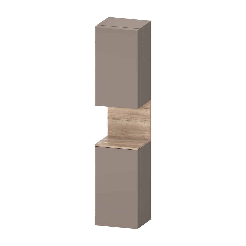 Duravit Qatego Hochschrank Dekor 360x400x1760mm Basalt Matt/Eiche Marmoriert M... DURAVIT-QA1346R55430000 4067116209549 (Abb. 2)