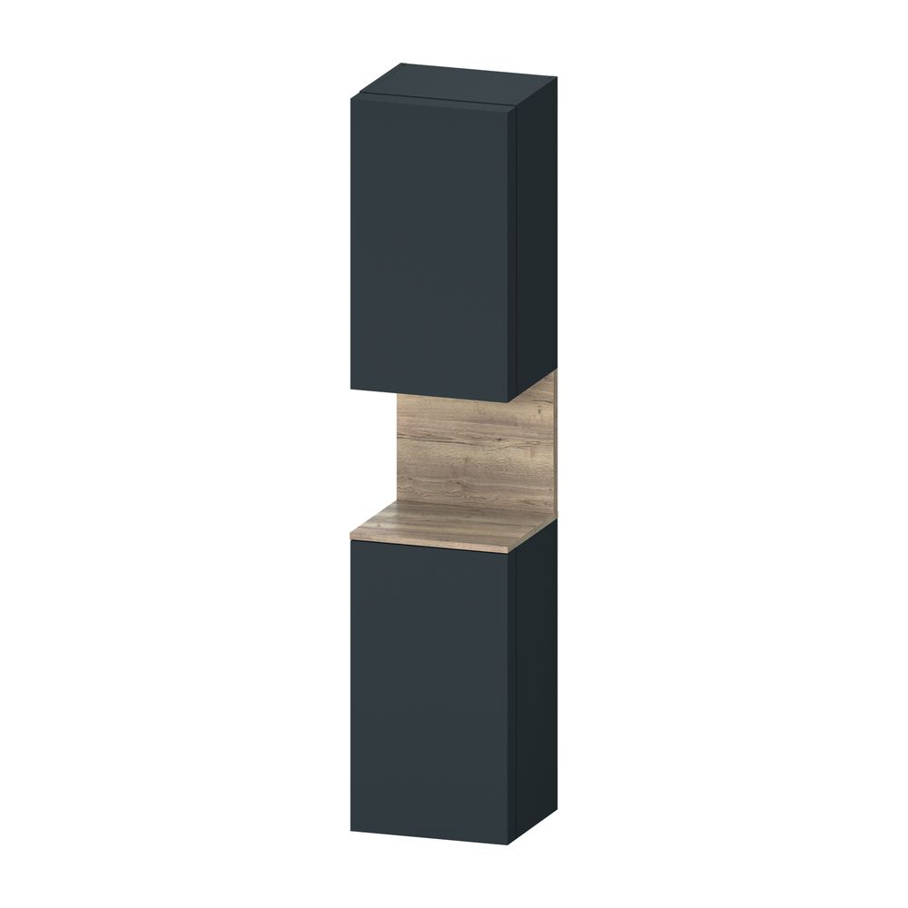 Duravit Qatego Hochschrank Dekor 360x400x1760mm Graphit Matt/Eiche Marmoriert ... DURAVIT-QA1346R55490000 4067116209556 (Abb. 2)