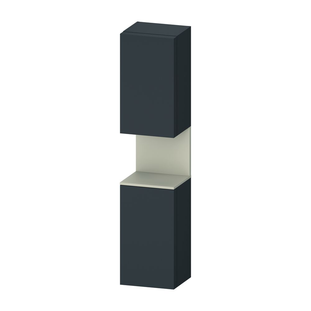 Duravit Qatego Hochschrank Dekor 360x400x1760mm Graphit Matt/Taupe SM, 2 Türen... DURAVIT-QA1346L83490000 4067116208450 (Abb. 2)