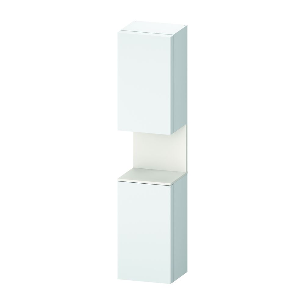 Duravit Qatego Hochschrank Dekor 360x400x1760mm Mattweiß/Weiß SM, 2 Türen L, G... DURAVIT-QA1346L84180000 4067116208535 (Abb. 2)