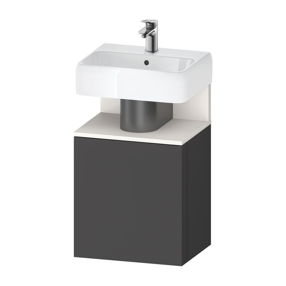 Duravit Qatego Waschtischunterbau wandh. 350x440x645mm Graphit Matt, Dekor, Ni... DURAVIT-QA4076R84490000 4067116165302 (Abb. 2)