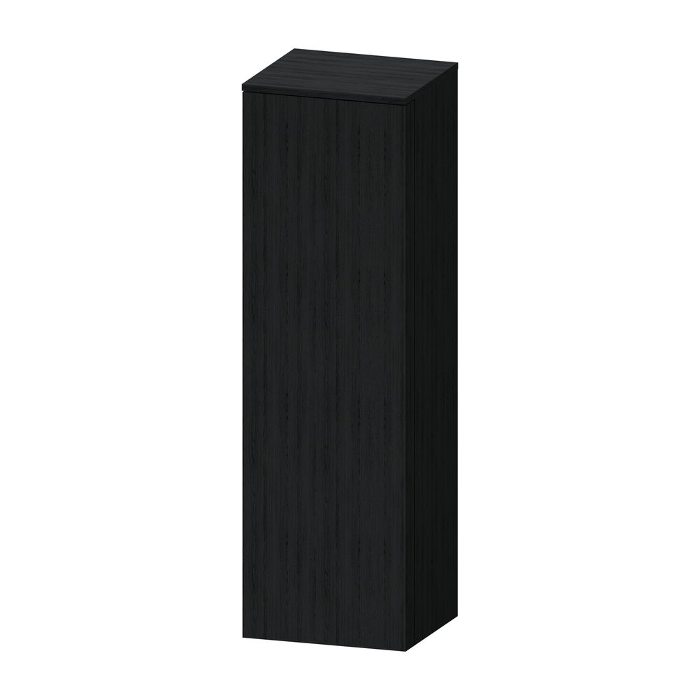 Duravit Qatego Halbhochschrank Dekor 360x400x1320mm Eiche Mattschwarz, 1 Tür L... DURAVIT-QA1345L16160000 4067116206197 (Abb. 1)