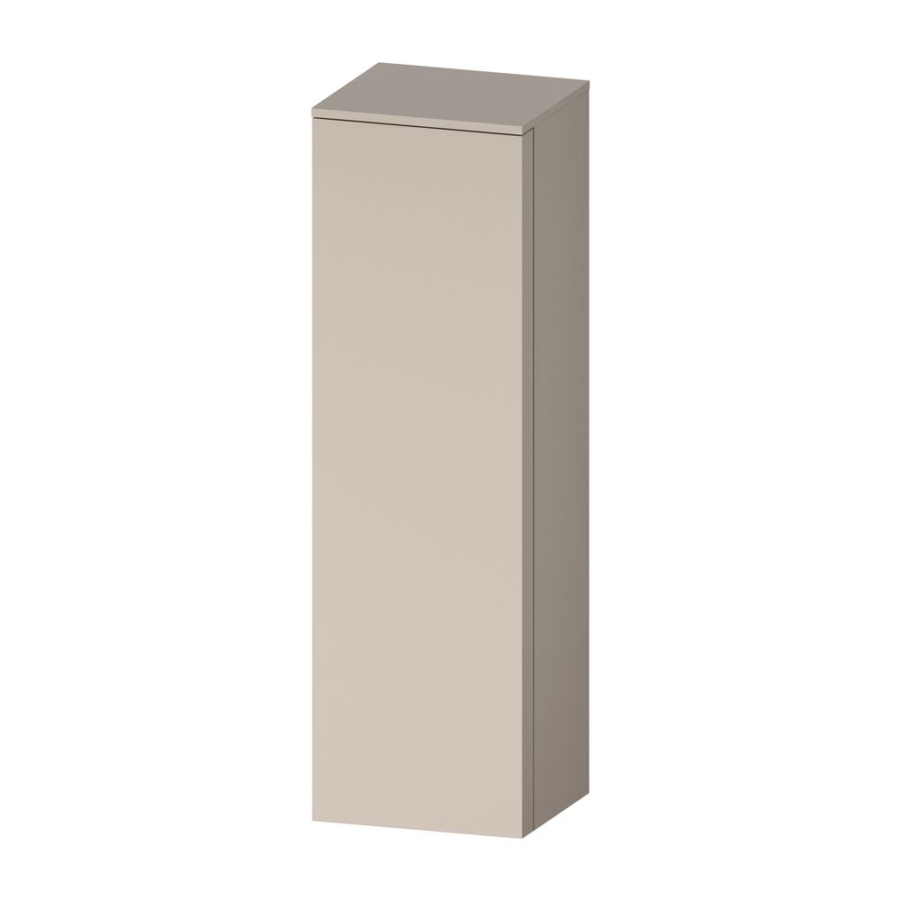 Duravit Qatego Halbhochschrank Dekor 360x400x1320mm, Taupe Matt, 1 Tür R, 3 Gl... DURAVIT-QA1345R91910000 4067116206302 (Abb. 1)