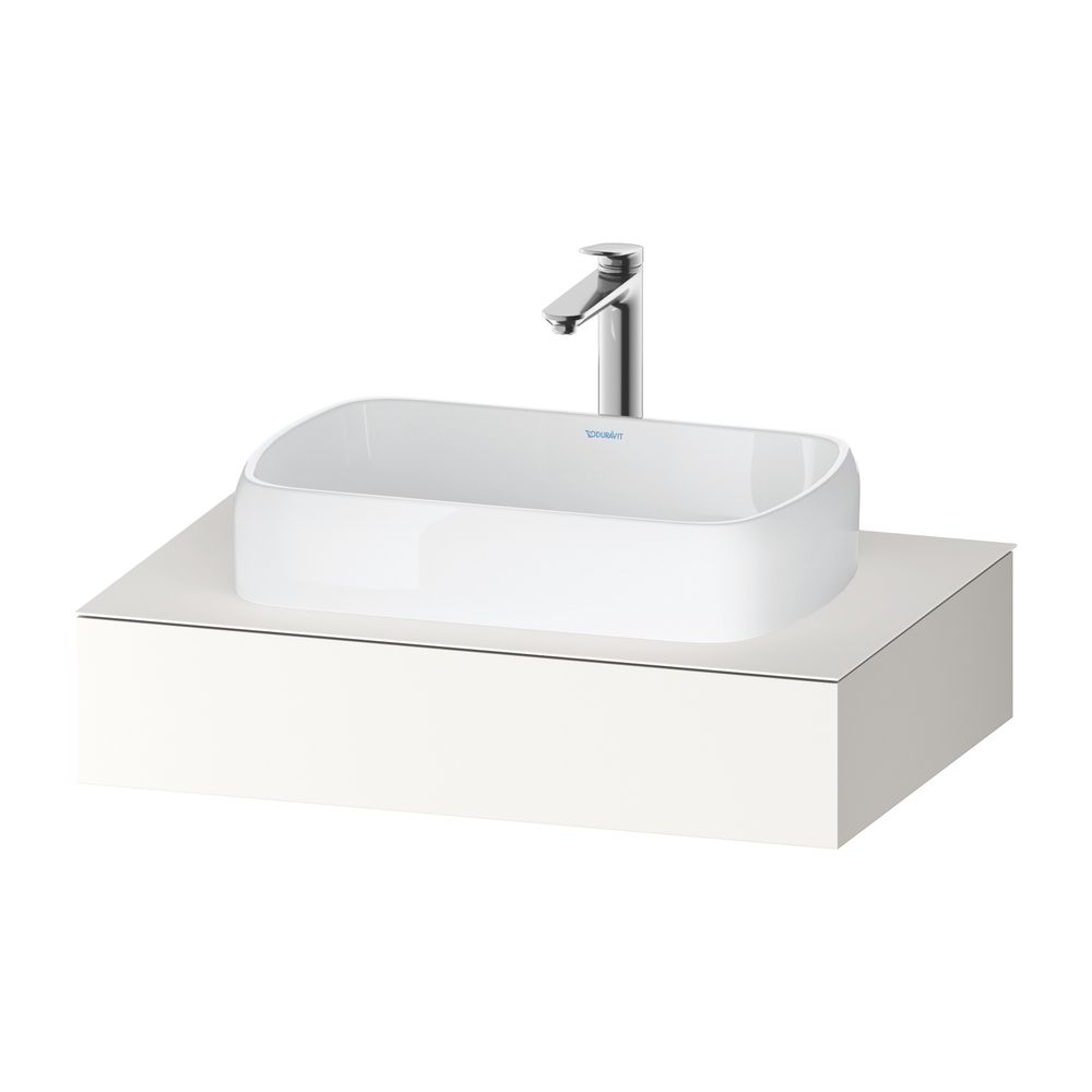 Duravit Qatego Konsole 550x800x170mm, 1 Ausschnitt/Waschplatz, Weiß SM, ohne K... DURAVIT-QA4800084840000 4067116258479 (Abb. 1)