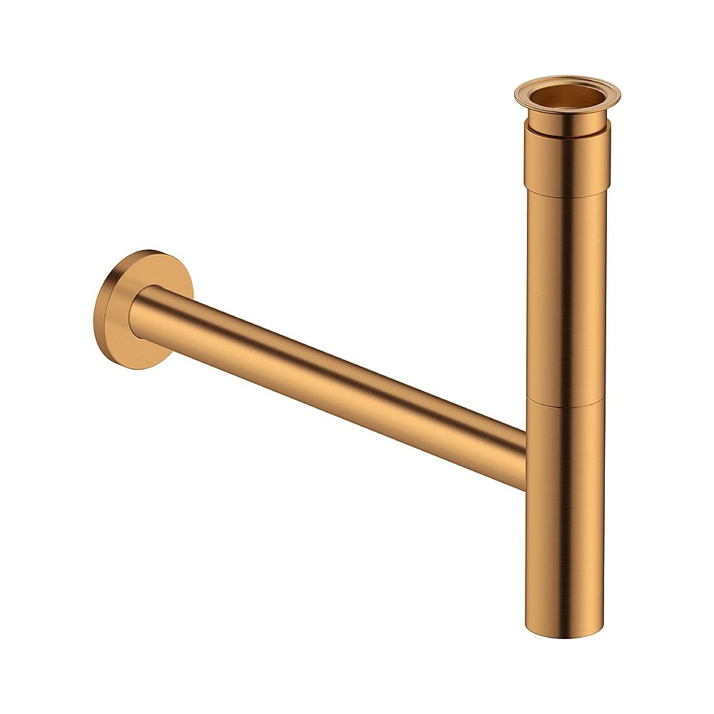 Duravit Universal Designsiphon Bronze gebürstet, Messing, waagerecht, geeignet für... DURAVIT-0050360400 4067116087123 (Abb. 11)