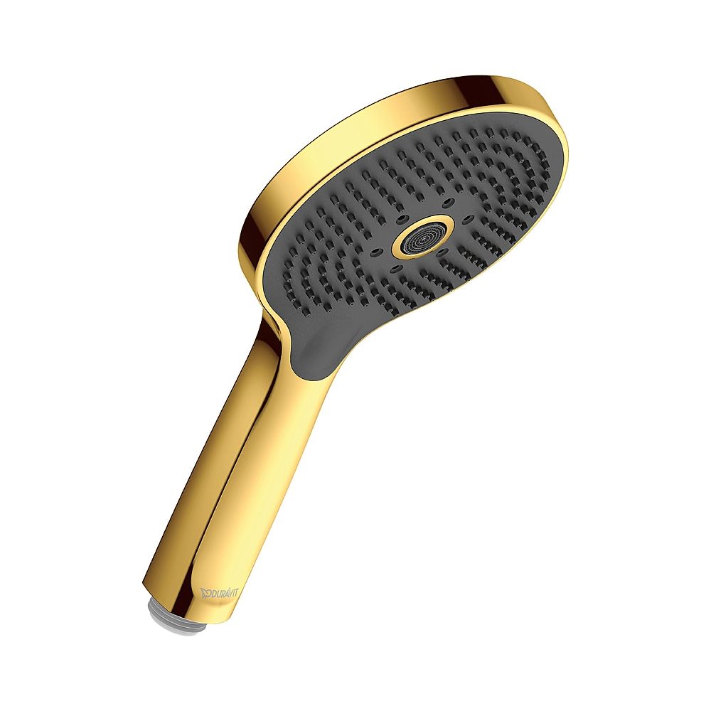 Duravit Handbrause, Gold poliert, MinusFlow, d. 120mm, Strahlart Rain, Pulse, Mon... DURAVIT-UV0652017034 4067116113808 (Abb. 1)