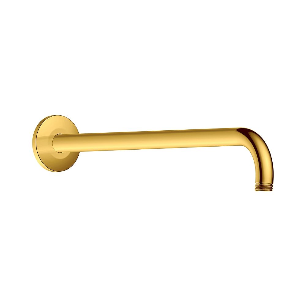 Duravit Brausearm Länge 410mm Wandmontage Rosette rund, Gold poliert... DURAVIT-UV0670028034 4067116114119 (Abb. 1)