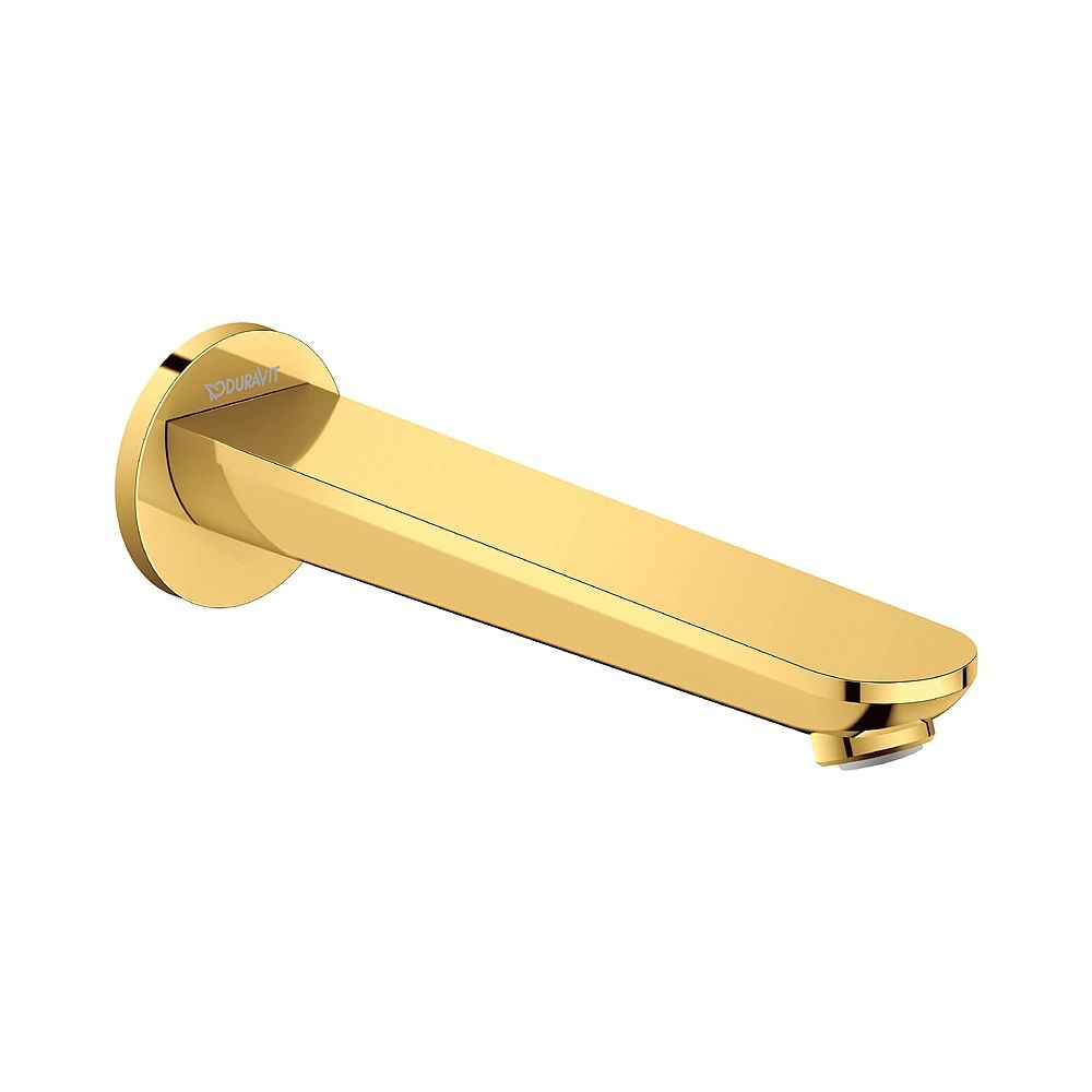 Duravit Wave Wanneneinlauf Wandmontage, Gold poliert, Rosette rund, Ausladung 202... DURAVIT-WA5240010034 4067116105919 (Abb. 1)