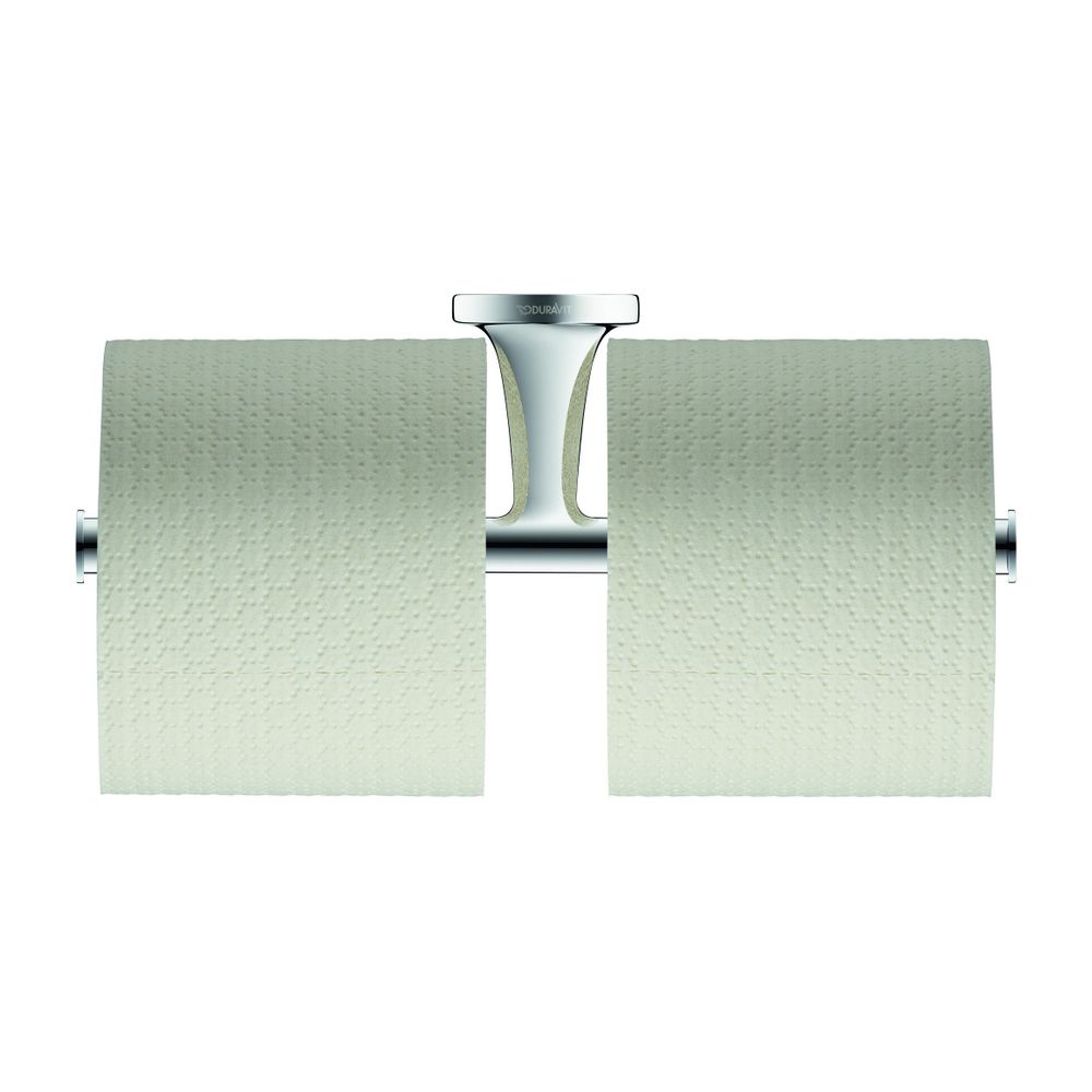 Duravit Starck T Toilettenpapierhalter, Papierrollenhalter 255x255x50mm, Chrom glän... DURAVIT-0099381000 4053424693828 (Abb. 5)