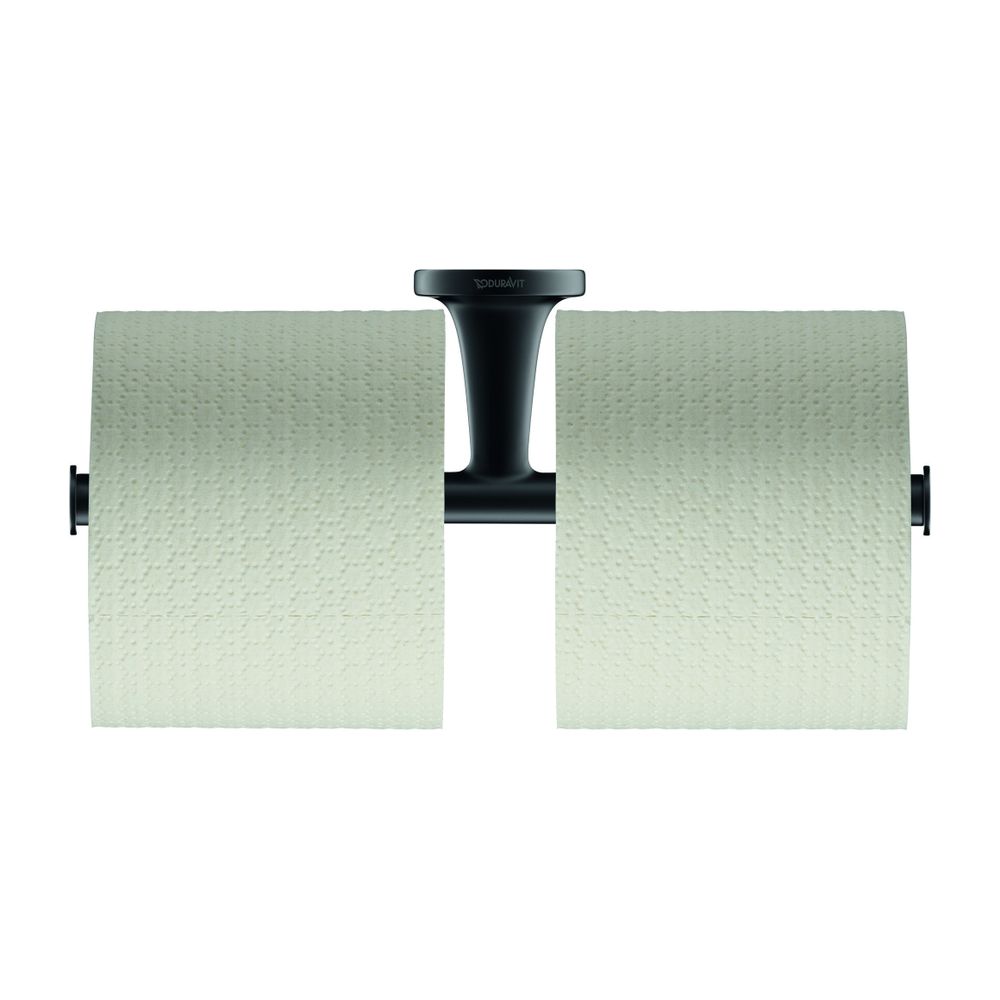 Duravit Starck T Toilettenpapierhalter, Papierrollenhalter 255x255x50mm, Mattschwar... DURAVIT-0099384600 4053424702995 (Abb. 3)