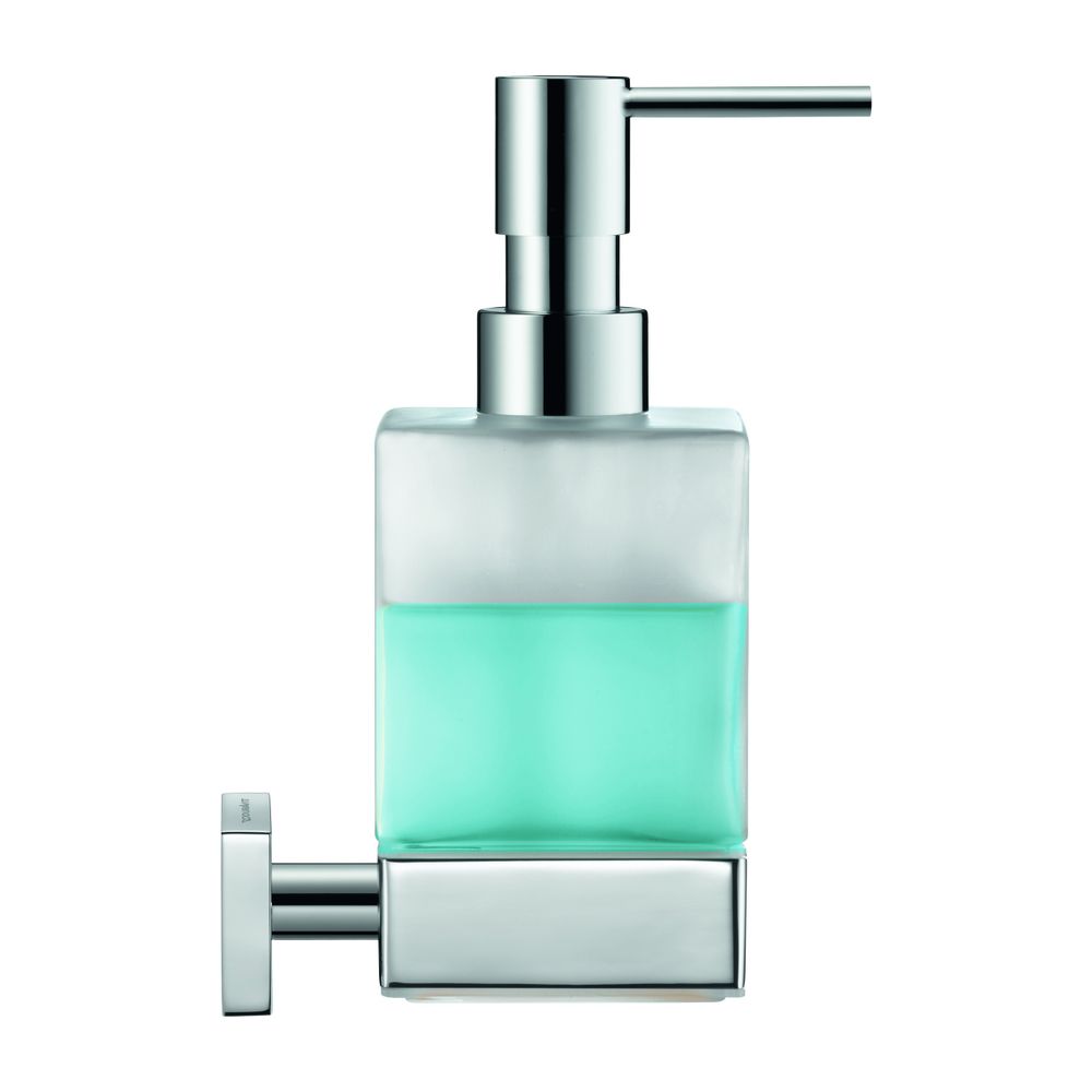 Duravit Karree Seifenspender 68x124x178mm, Chrom, Glas/Messing, 0,36l, wandhängend... DURAVIT-0099541000 4021534901102 (Abb. 10)