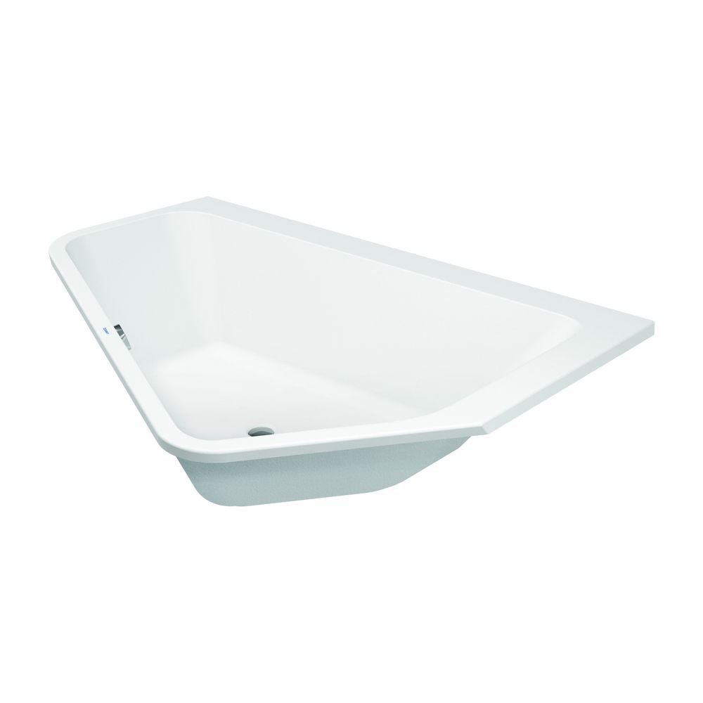 Duravit Paiova Badewanne 5 460x1300x1770mm, 205l, Weiß glänzend, Fünfeck, Ecke... DURAVIT-700391000000000 4021534992650 (Abb. 1)