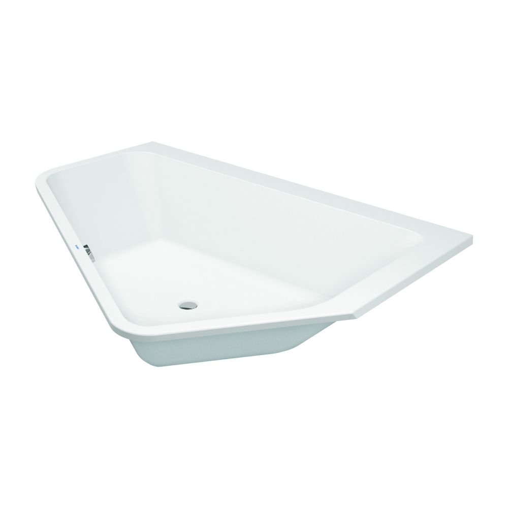 Duravit Paiova Badewanne 5 460x1400x1900mm, 267l, Weiß glänzend, Fünfeck, Ecke... DURAVIT-700393000000000 4021534992674 (Abb. 1)