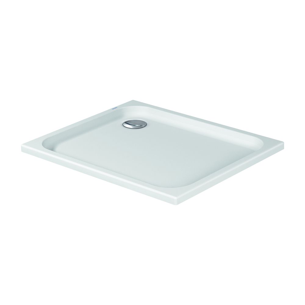 Duravit D-Code Duschwanne 800x1000x85mm, Rechteckig, Weiß, aus Sanitäracryl, A... DURAVIT-720106000000000 4021534824142 (Abb. 1)