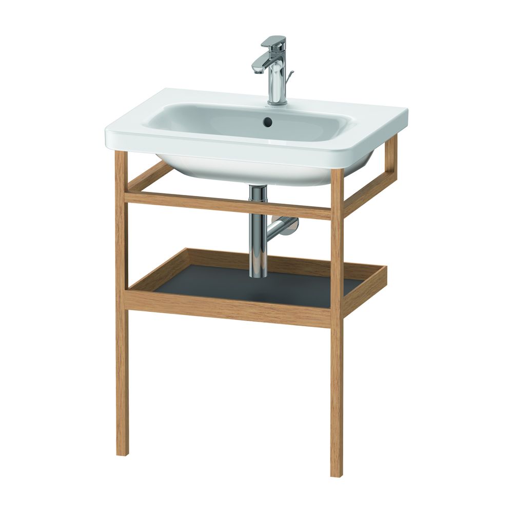Duravit DuraStyle Holzgestell 440x590x805mm, Eckig, mit Handtuchhalter/Ablage, Eur... DURAVIT-DS988104976 4053424190464 (Abb. 1)