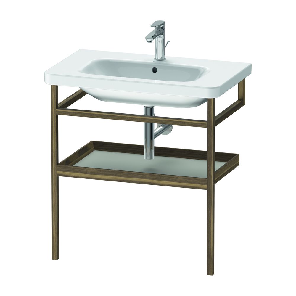Duravit DuraStyle Holzgestell 440x740x805mm, Eckig, mit Handtuchhalter/Ablage, Ame... DURAVIT-DS988200777 4053424633572 (Abb. 2)