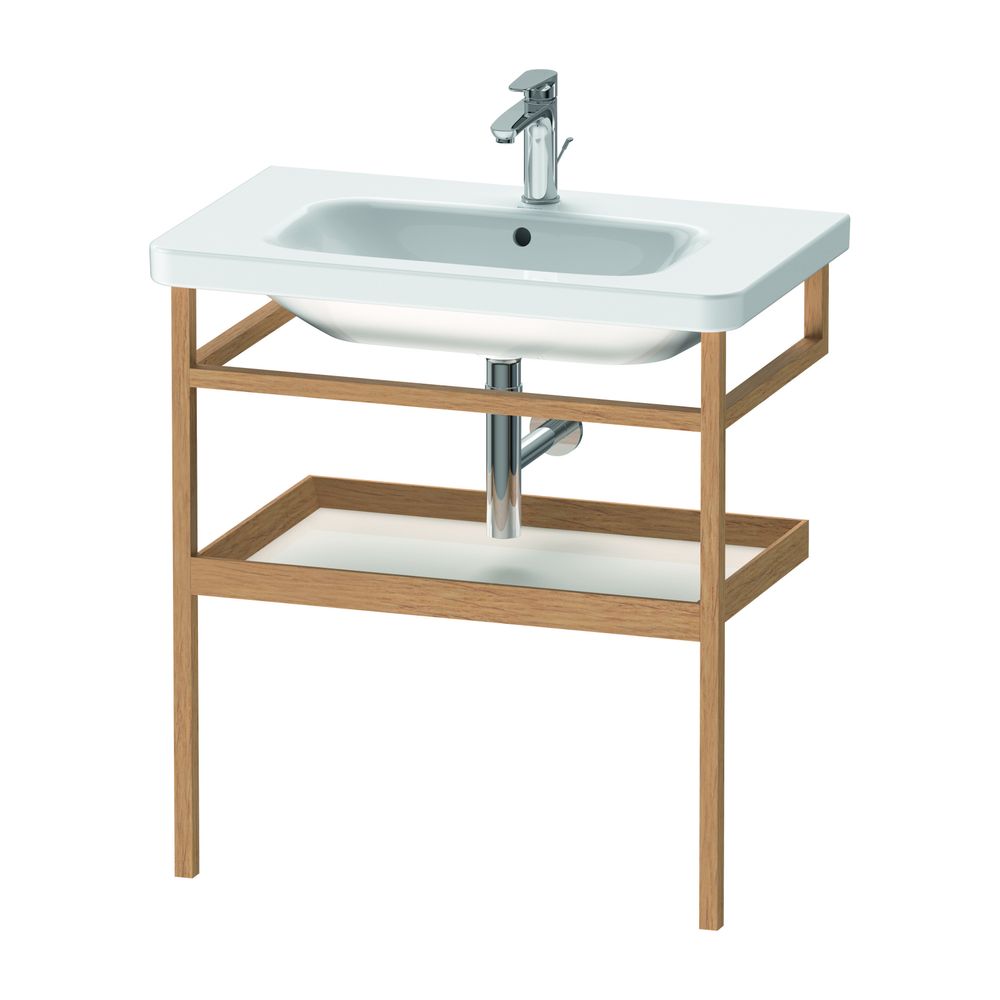 Duravit DuraStyle Holzgestell 440x740x805mm, Eckig, mit Handtuchhalter/Ablage, Eur... DURAVIT-DS988202276 4053424190488 (Abb. 1)