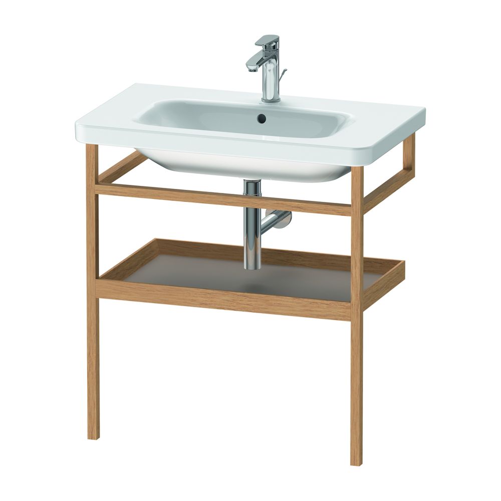 Duravit DuraStyle Holzgestell 440x740x805mm, Eckig, mit Handtuchhalter/Ablage, Eur... DURAVIT-DS988204376 4021534923104 (Abb. 1)