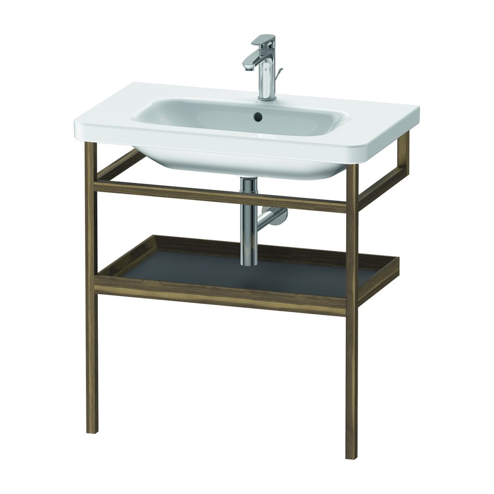 Duravit DuraStyle Holzgestell 440x740x805mm, Eckig, mit Handtuchhalter/Ablage, Ame... DURAVIT-DS988204977 4053424306872 (Abb. 2)