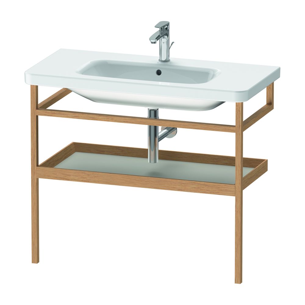 Duravit DuraStyle Holzgestell 440x940x805mm, Eckig, mit Handtuchhalter/Ablage, Eur... DURAVIT-DS988300776 4053424633626 (Abb. 2)