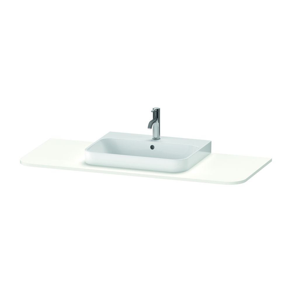Duravit Happy D.2 Konsole 550x1300x16mm, Weiß Seidenmatt, ohne Konsolenträger, 1 A... DURAVIT-HP031KM3636 4053424872742 (Abb. 2)