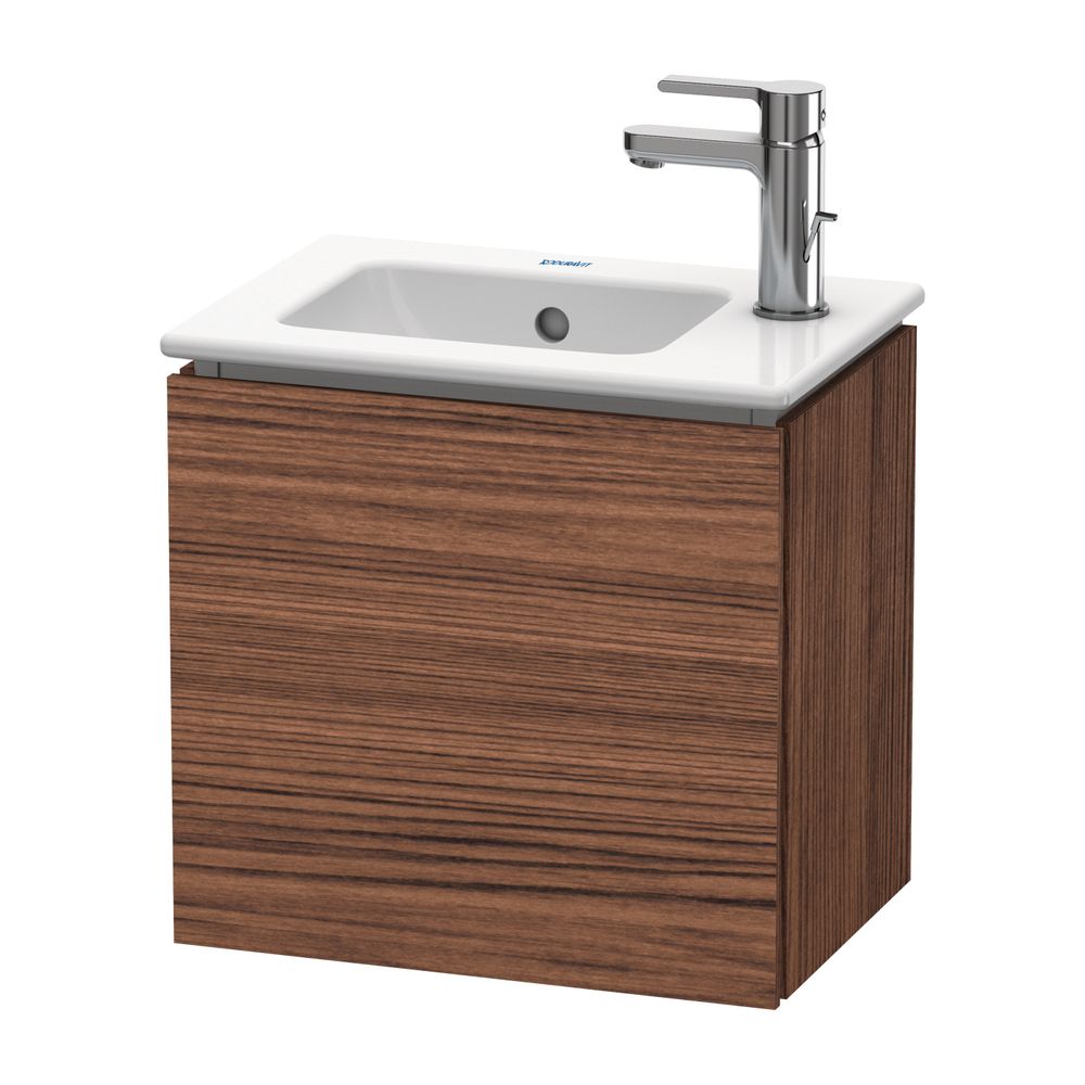 Duravit L-Cube Waschtischunterbau wandh. 294x420x400mm, R, Nusb.dunkel Matt, Griff... DURAVIT-LC6272R2121 4053424647319 (Abb. 1)