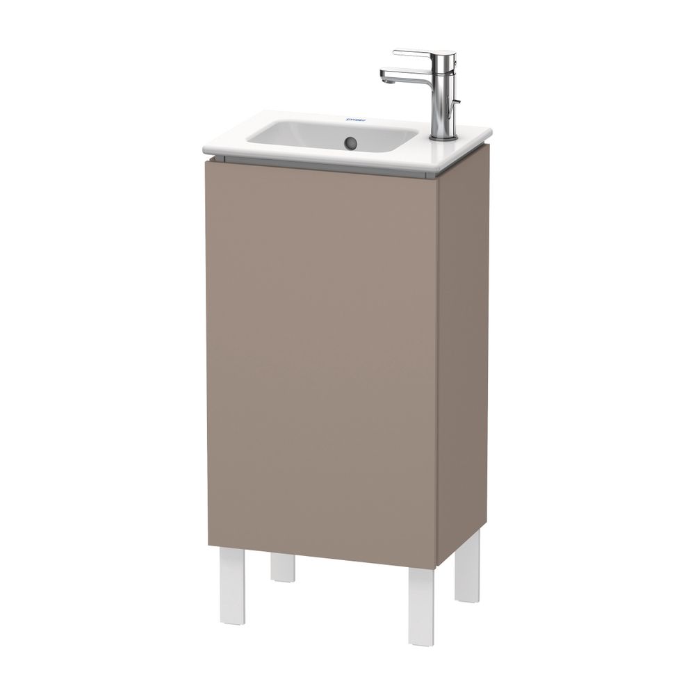 Duravit L-Cube Waschtischunterbau bodenstehend 294x420x704mm, R Basalt Matt, Griff... DURAVIT-LC6273R4343 4053424130262 (Abb. 1)