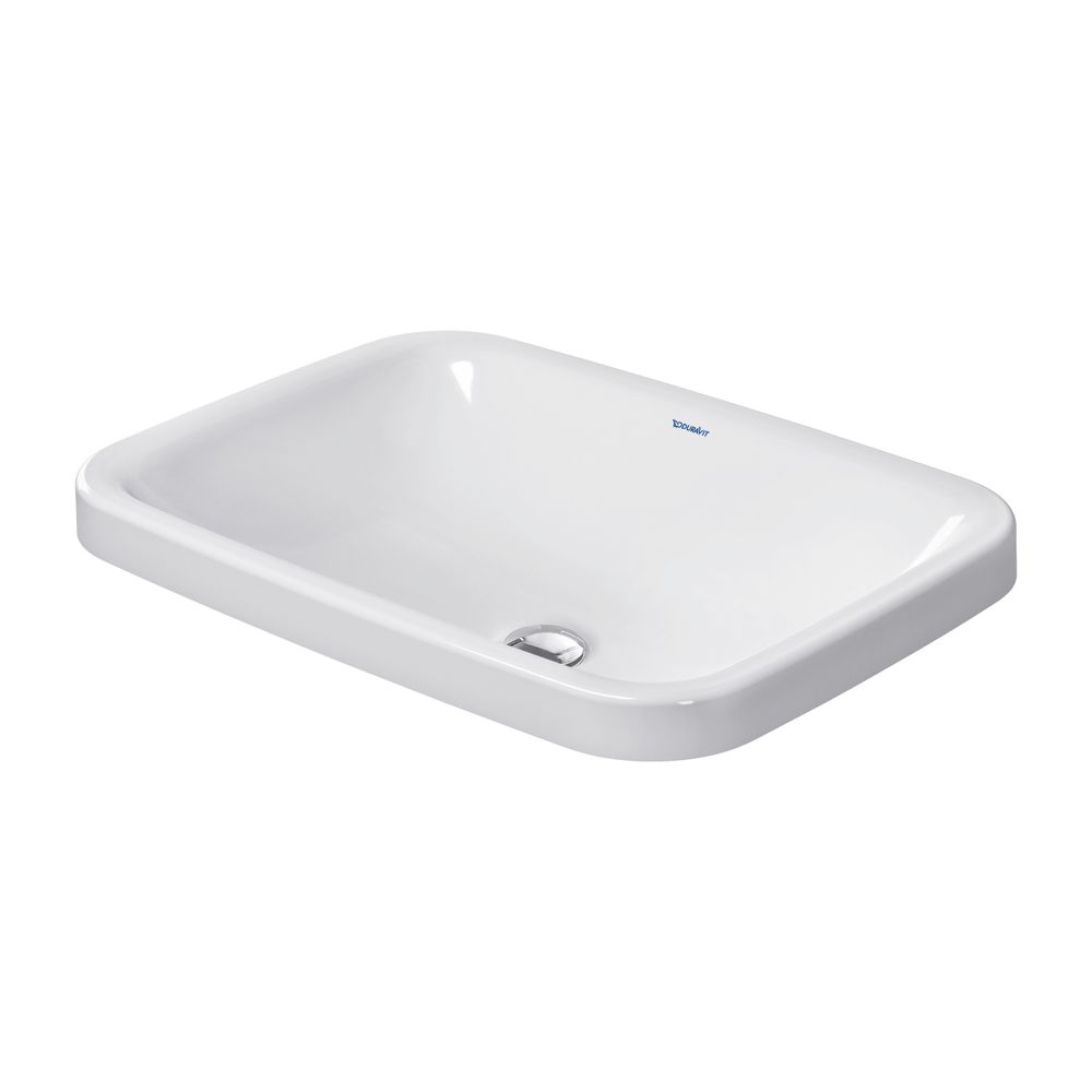 Duravit DuraStyle Einbauwaschtisch 430x600x145mm, Weiß Hochglanz, ohne HLB/Überlauf... DURAVIT-0372600000 4021534875830 (Abb. 1)
