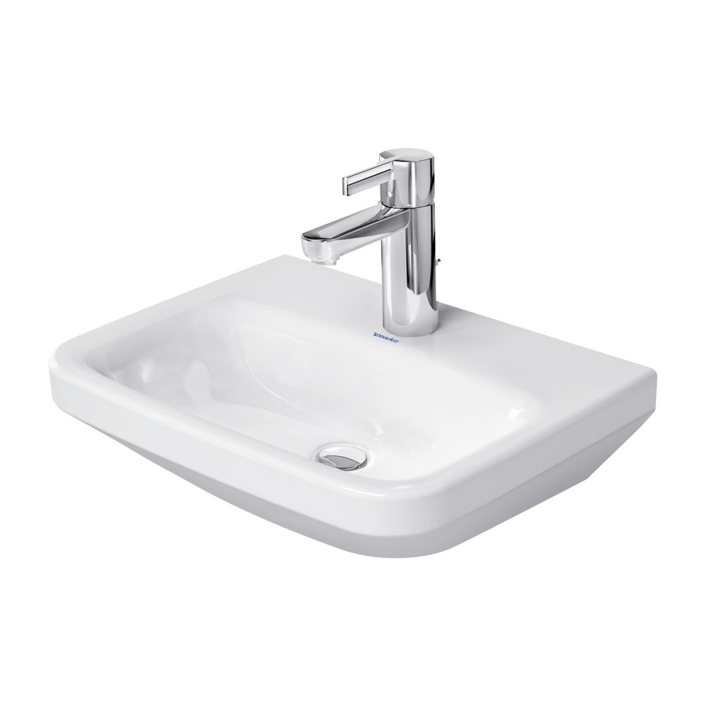 Duravit DuraStyle Handwaschbecken 335x450x115mm, Weiß Hochglanz, Rechteckig,1 Wasch... DURAVIT-0708450000 4021534850936 (Abb. 2)