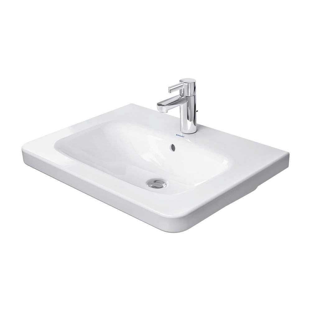 Duravit DuraStyle Waschtisch 480x650x165mm, Weiß Hochglanz, Rechteckig, 1 Waschplat... DURAVIT-2320650000 4021534854316 (Abb. 7)