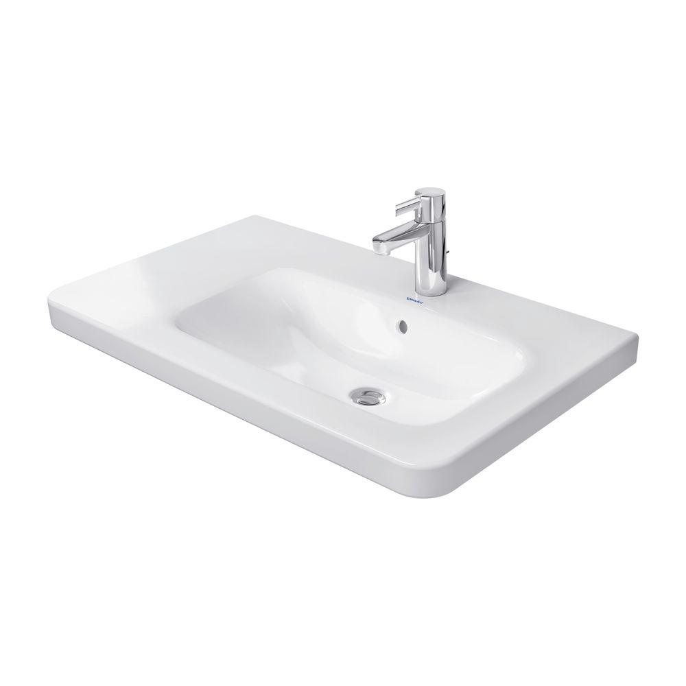 Duravit DuraStyle Waschtisch 480x800x170mm, Weiß Hochglanz, Rechteckig, 1 Waschplat... DURAVIT-2326800000 4021534894275 (Abb. 4)