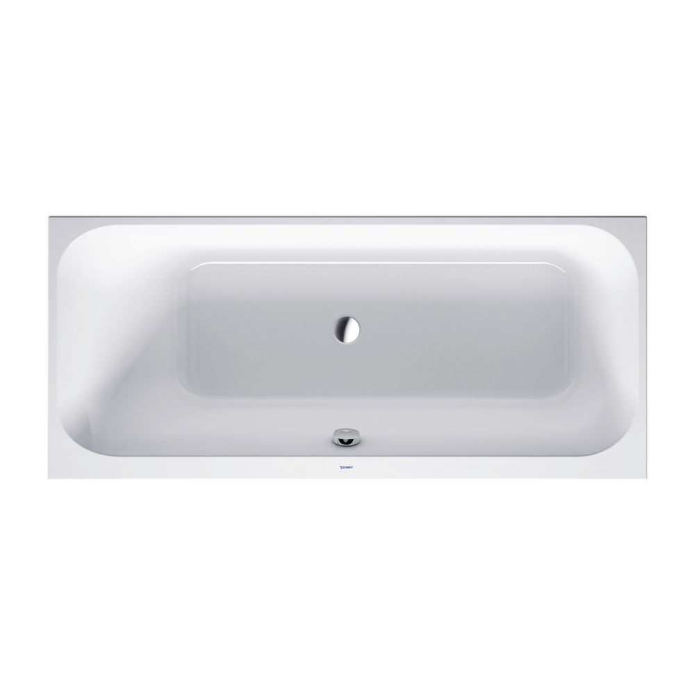 Duravit Happy D.2 Plus Badewanne 480x750x1700mm, 180l, Weiß glänzend, Rechteck... DURAVIT-700312000000000 4021534874314 (Abb. 1)