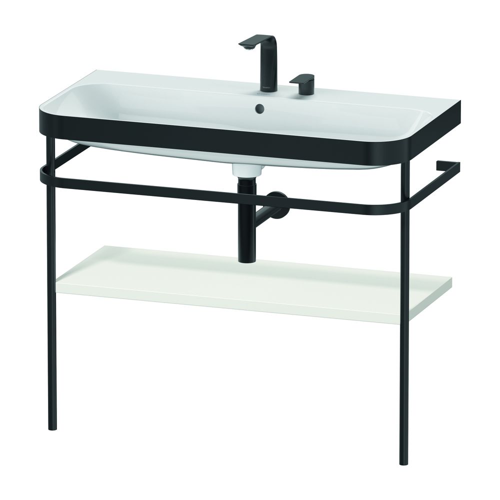 Duravit Happy D.2 Waschtisch-Set C-bonded Metallkonsole Lack, 490x975x850mm, Nordi... DURAVIT-HP4738E3939 4063382005250 (Abb. 2)