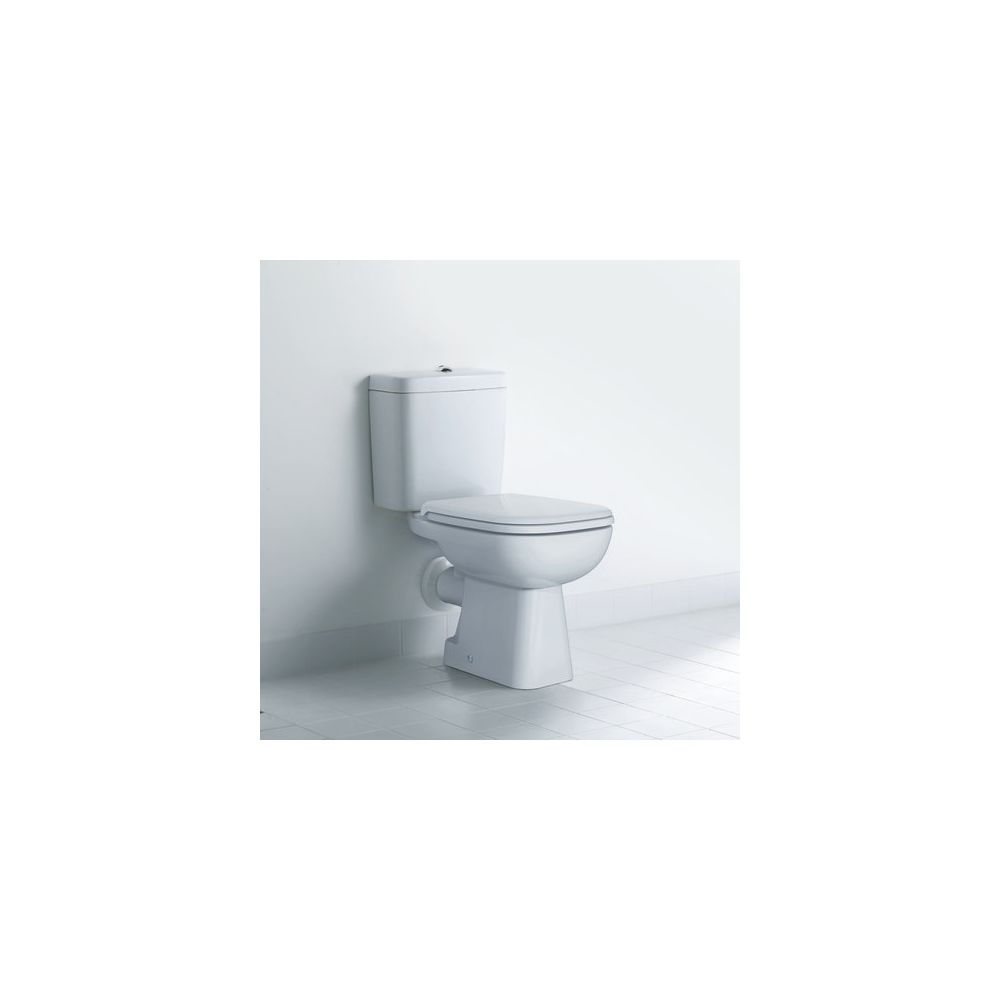 Duravit D-Code WC-Sitz Weiß Hochglanz 360x40x430mm, ohne Absenkautomatik, Edelstah... DURAVIT-0067310000 4021534384769 (Abb. 21)