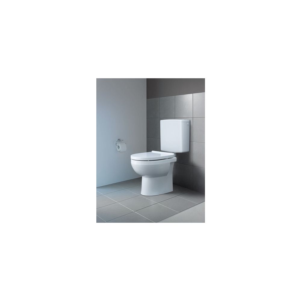 Duravit No.1 Stand WC 480x370x400mm, Weiß Hochglanz, 4,5l, Tiefspüler, rimless, wa... DURAVIT-2184090000 4053424507552 (Abb. 10)