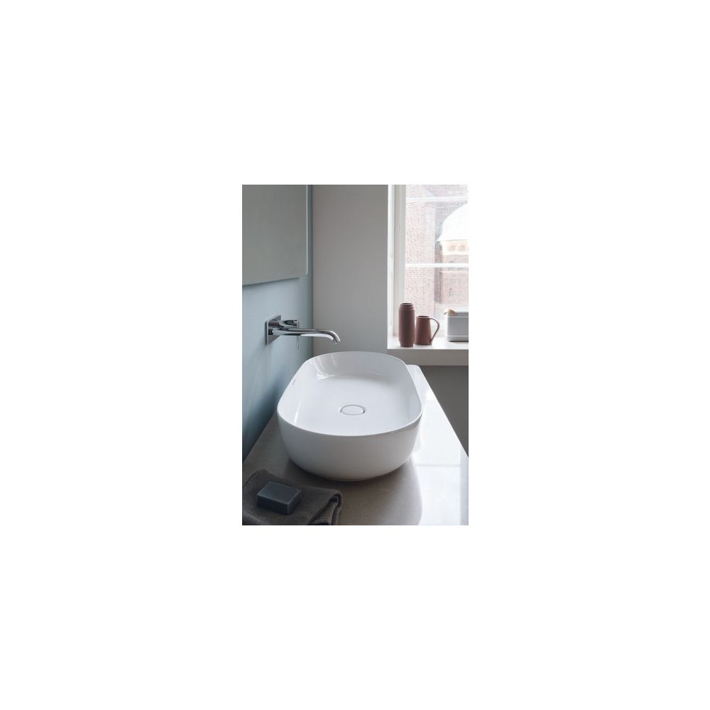 Duravit Luv Aufsatzbecken 800mm, Weiß Hochglanz, DuraCeram, Oval, ohne Überlauf un... DURAVIT-0379800000 4053424460512 (Abb. 13)