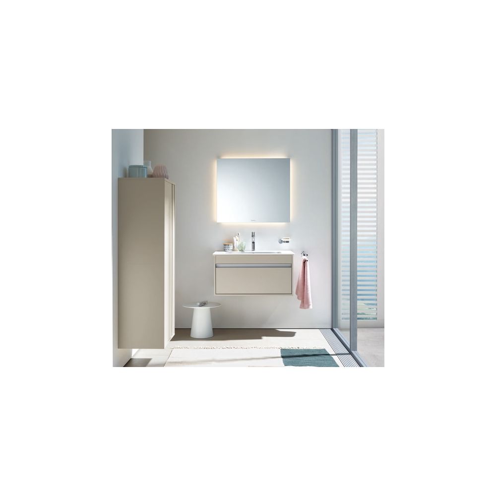 Duravit Licht und Spiegel Wandmontage 35x800x700mm, Mattweiß, Good, LED oben, ... DURAVIT-LM7836000000000 4063382551917 (Abb. 1)