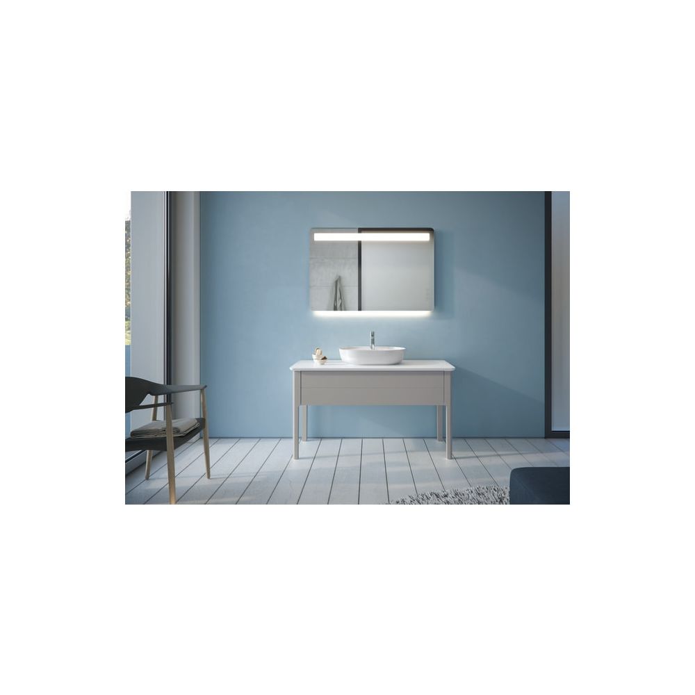 Duravit Luv Konsolenwaschtischunterbau bodenstehend 570x1338x743mm ohne KSP Taupe ... DURAVIT-LU956106060 4053424465388 (Abb. 3)