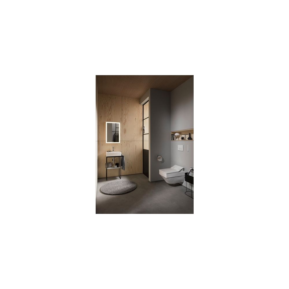Duravit DuraSquare Handwaschbecken 350x450x140mm, Weiß Hochglanz, DuraCeram, Rechte... DURAVIT-0732450041 4053424324395 (Abb. 2)