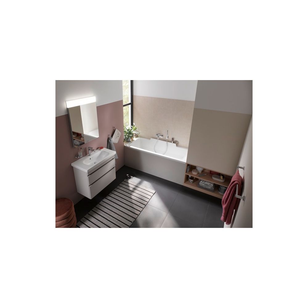 Duravit D-Code Handtuchhalter 80x648x48mm, Chrom, Messing, 1 Arm, mit Befestigungsm... DURAVIT-0099241000 4021534636219 (Abb. 5)