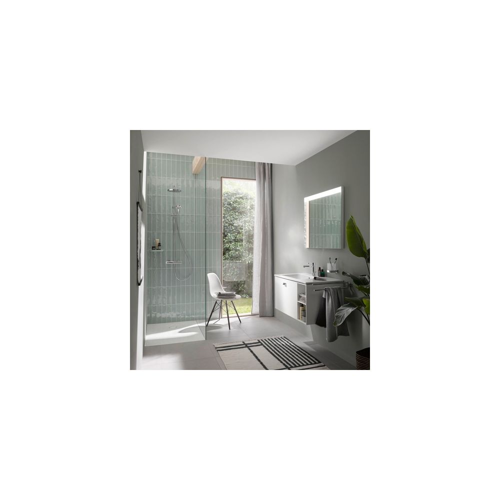 Duravit C.1 Duschsystem, Chrom, Thermostat, Kopfbrause 230mm, 12l/min, höhenverst... DURAVIT-C14280008010 4053424455280 (Abb. 5)