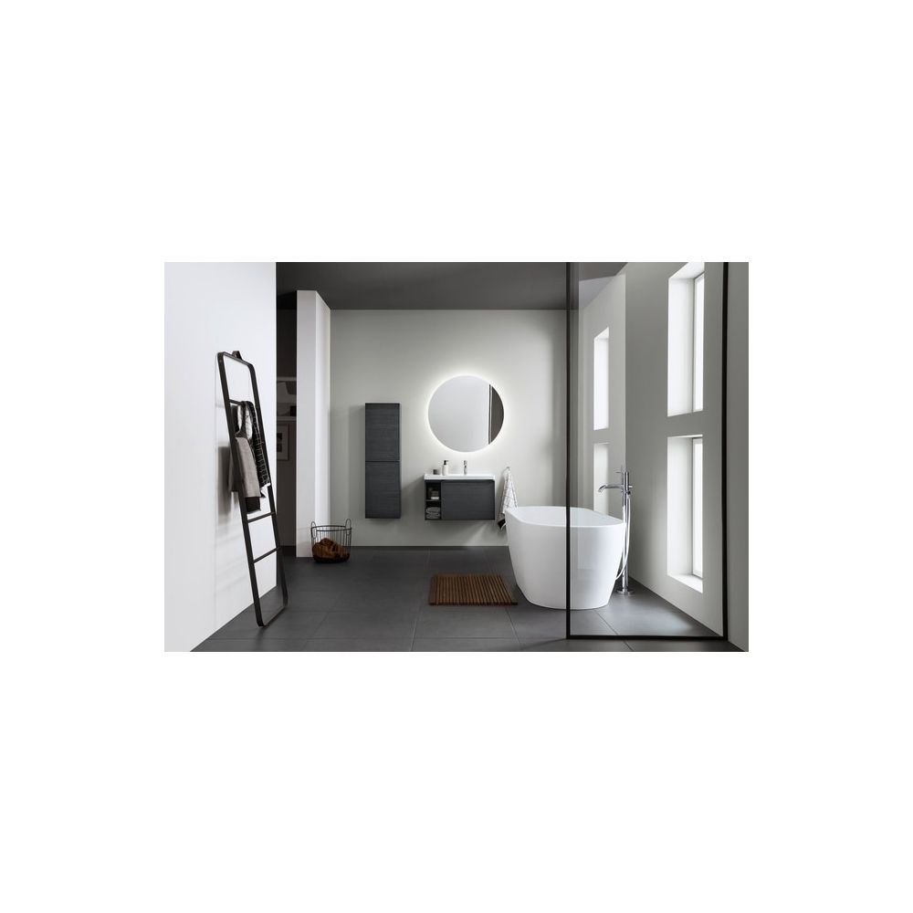 Duravit D-Neo Waschtisch 480x800x160mm, Weiß Hochglanz, Rechteckig, 1 Waschplatz R,... DURAVIT-2370800000 4063382016829 (Abb. 9)