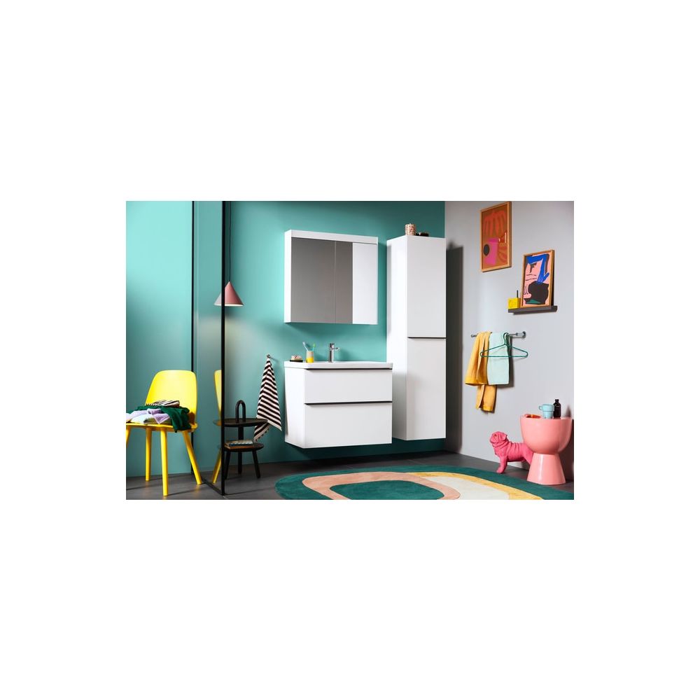 Duravit D-Neo Waschtisch 480x800x165mm, Weiß Hochglanz, Rechteckig, 1 Waschplatz/HL... DURAVIT-2367800000 4053424981970 (Abb. 6)