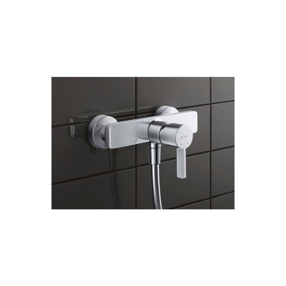 Duravit D-Neo Einhebel-Brausemischer Aufputz, Chrom, 18,5l/min, S-Anschlüsse, 1/2... DURAVIT-DE4230000010 8000177305054 (Abb. 1)